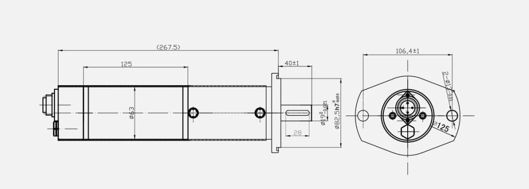 Highly Efficient DC Gearbox Motor for Smart Home, Automatic Curtain