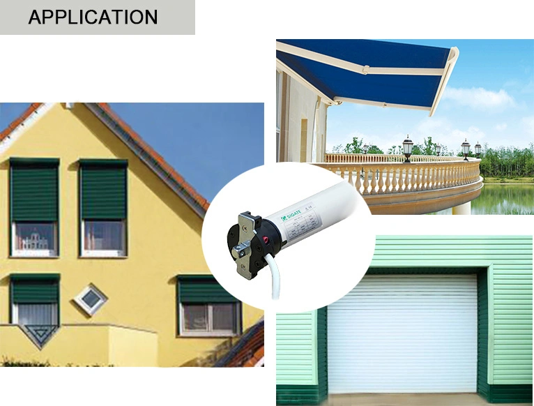 New Style Wireless Remote Control Roller Shutter Tubular Motor