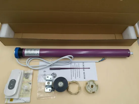 Motor tubular de corrente forte, diâmetro 59, para tela ection